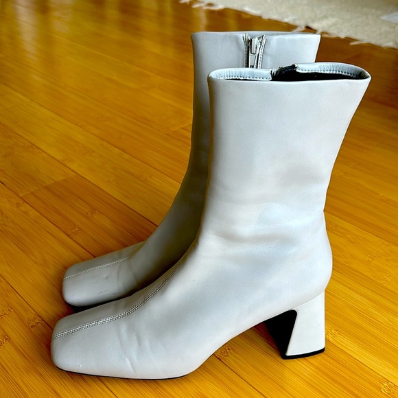 Jeffrey Campbell Jerema Ankle Boot in Grey - Picture 1 of 8